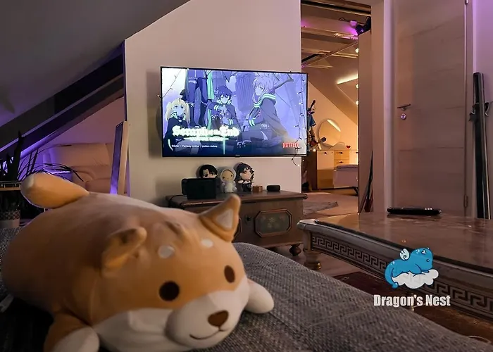 Dragon's Nest: Cozy & Modern Attic Loft Nuremberg Apartament *