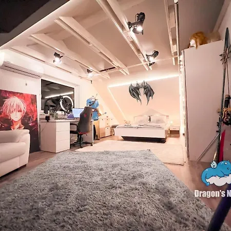 Apartment Dragon's Nest: Cozy & Modern Attic Loft Nuremberg *